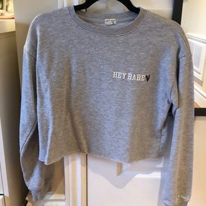 Cropped Long-sleeve shirt